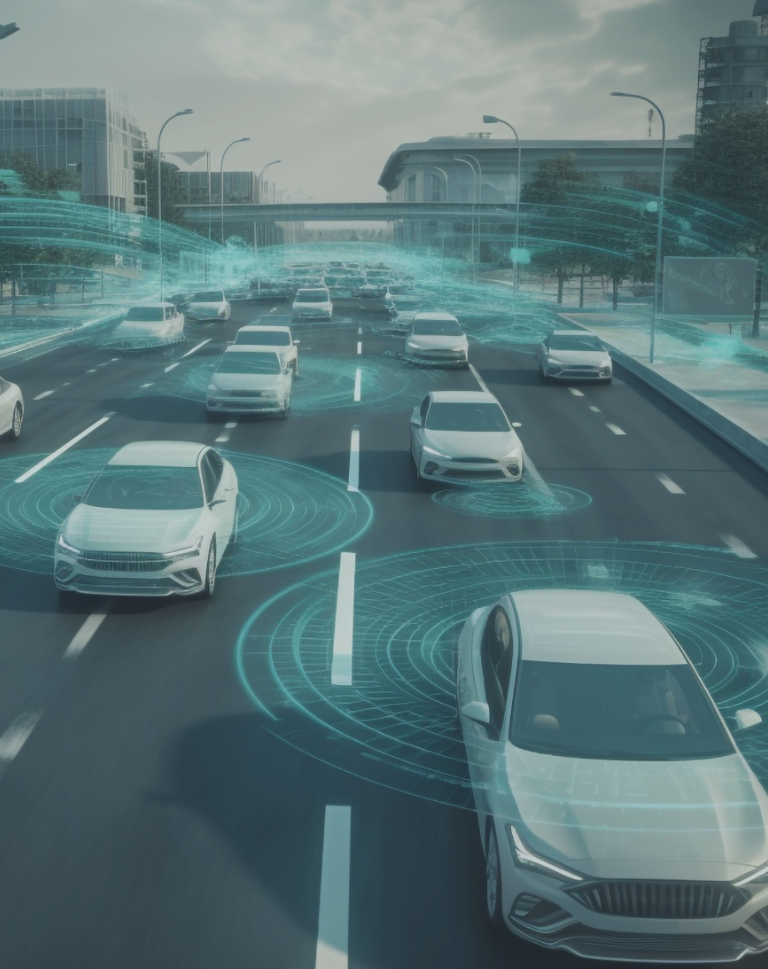 Self-driving car simulation