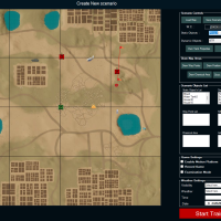 Battle tank training simulator zatnav (2)