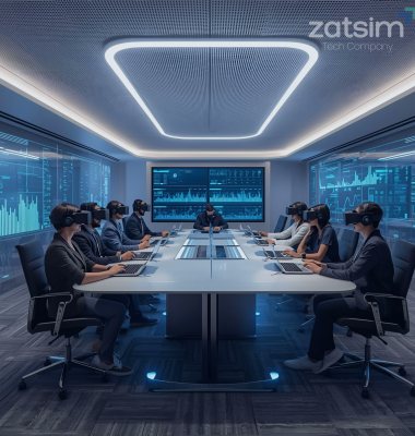 VR Simulator in a meeting